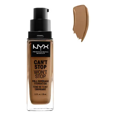 Nyx CanÃÂ´t Stop WonÃÂ´t Stop Full Coverage Foundation Nutmeg 30ml