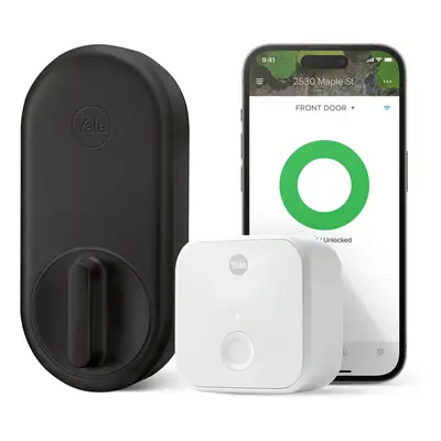 Yale Approach Smart WiFi Deadbolt Retrofit Smart Lock Unlimited Virtual Keys App Remote Control 