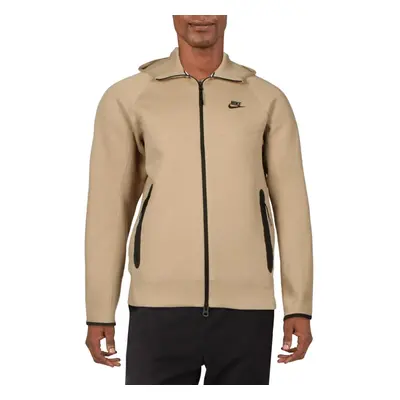 Nike Mens Fleece Pullover Hoodie Beige