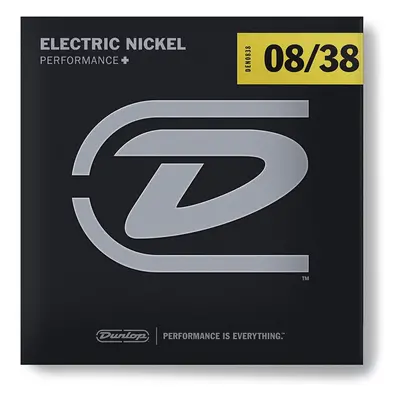 Dunlop DEN0838 Extra Light Nickel Electric Guitar Strings