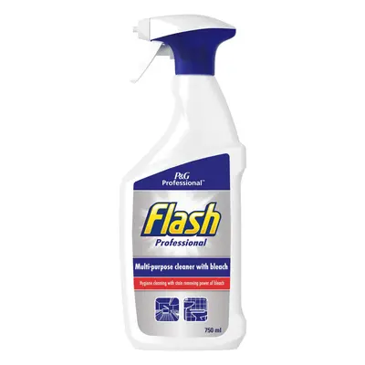 Flash Professional Multi-Purpose Cleaner With Bleach Spray - 10x750ml