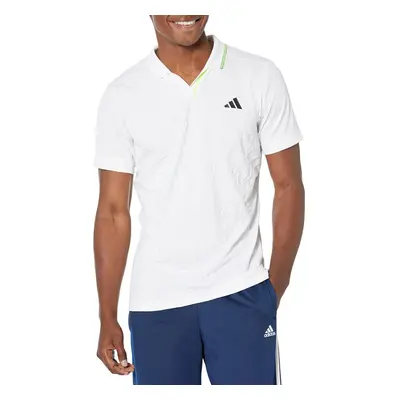 adidas Men's Tennis London Freelift Polo Shirt White Large