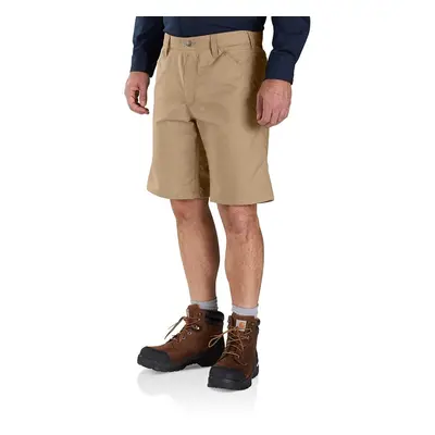 Carhartt Men's Rugged Professional Relaxed Fit Canvas Short Dark Khak