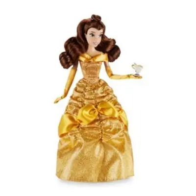 Belle Classic Doll from Beauty and the Beast, holding Chip