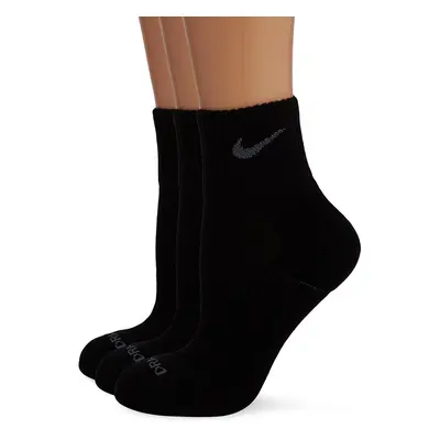 Nike New Pack Men's Dri-FIT Half-Cushioned Quarter Socks Black/Flint