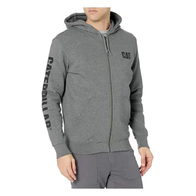 Caterpillar Men's Full Zip Hooded Sweatshirt (Regular and Big Sizes)