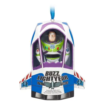 Disney Pixar Buzz Lightyear Talking Living Magic Sketchbook Ornament