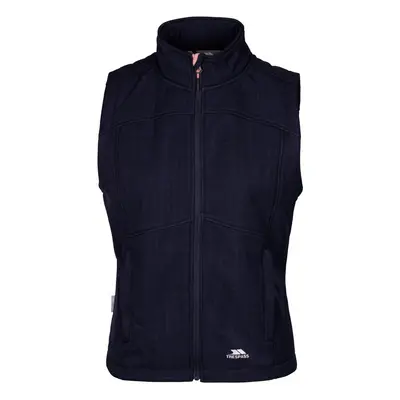 (10, Navy Marl) Trespass Womens Lightweight Softshell Gilet Mereb