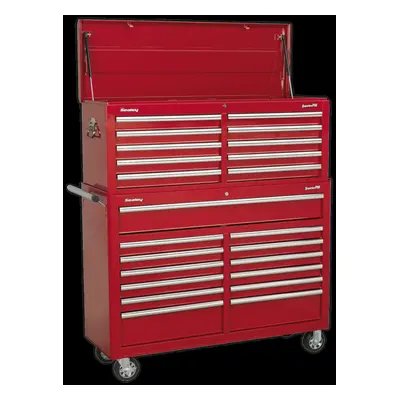 Tool Chest Combination Drawer with Ball-Bearing Slides - Red