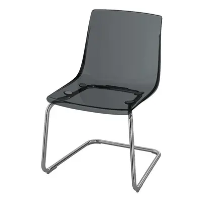 Ikea TOBIAS Chair, grey/chrome-plated