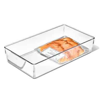 OXO Good Grips Fridge Organization Bin in x in - for Cheese Meat Fish and More