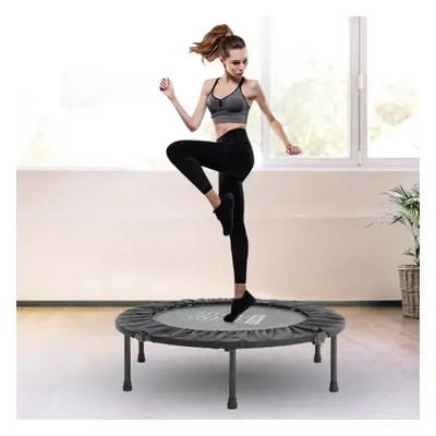 38" Foldable Trampoline Jumper Fitness Gym Aerobic Exercise