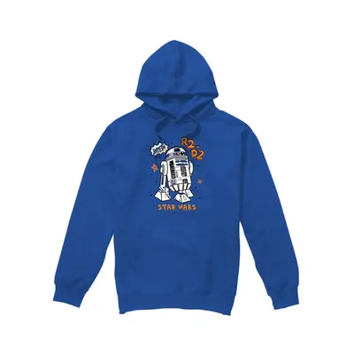 (M, Royal Blue) Star Wars Mens R2-D2 Hoodie