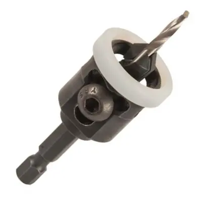 Snappy TCT No.10 Countersink with Depth Stop & 3.25mm HSS Drill, Quick Release System, SNAP/CSDS