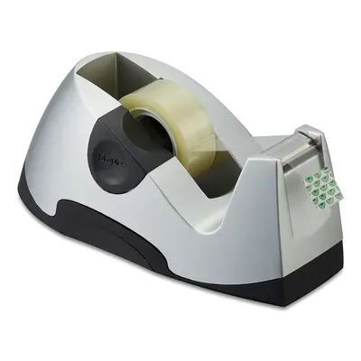 Staples Executive Desktop Tape Dispenser Silver Each (13566)