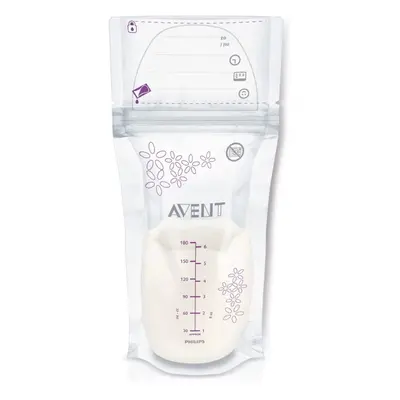 Philips Avent SCF603/25 Pack of Breast Milk Storage Bags, ml, White