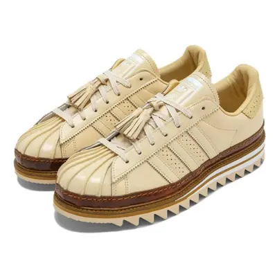 (UK7.5/EU41/26CM ) adidas x CLOT Superstar Crystal Sand JQ6117 Men's WMN Shoes Trainers