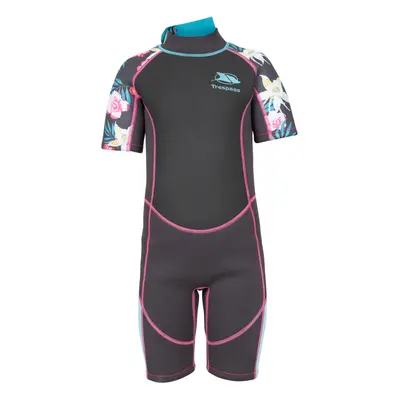 (9-10 Years, Dark Grey) Trespass Girls Short Wetsuit Short Posie