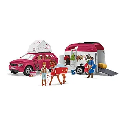 SCHLEICH Horse Club Horse Adventures With Car And Trailer