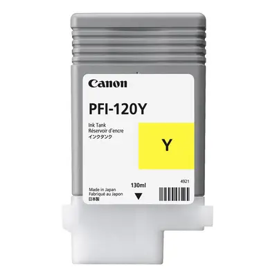 Canon PFI-120 Yellow 130ml Ink (TM-200,205,300,305)