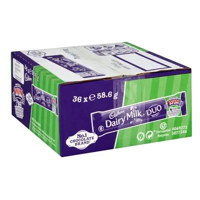 Cadbury Dairy Milk Duo Chocolate Bar 58.6g