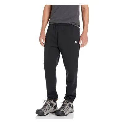 Carhartt Men's Big & Tall Relaxed Fit Midweight Tapered Sweatpant Bla