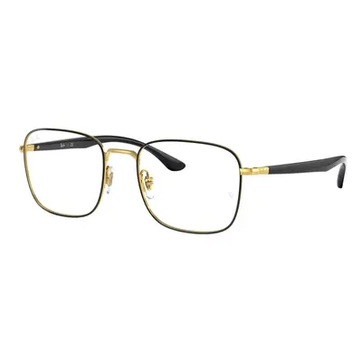 Ray-Ban RX6469 Square Prescription Eyewear Frames Black On Arista/Dem