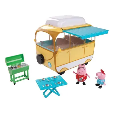 Pig Camping Playset- Includes pig, George & Daddy Pig Figures