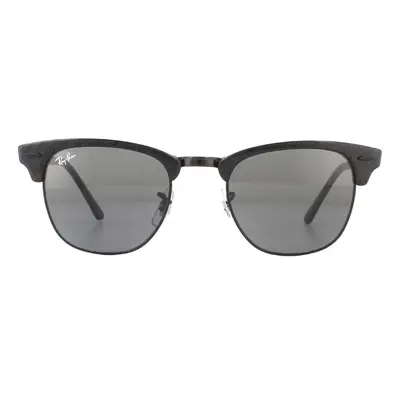 Ray-Ban Sunglasses Clubmaster 1305B1 Wrinkled Black on Black Dark Grey 51mm