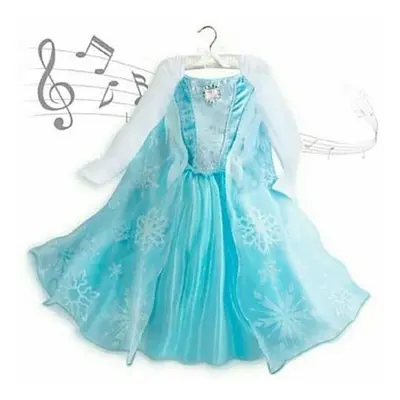 Di Elsa Singing Musical Costume Gown Dress size 11/12 years