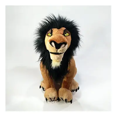 CGDZ Plush toy The Lion King Scar Plush Toy Soft Stuffed Animals 34cm