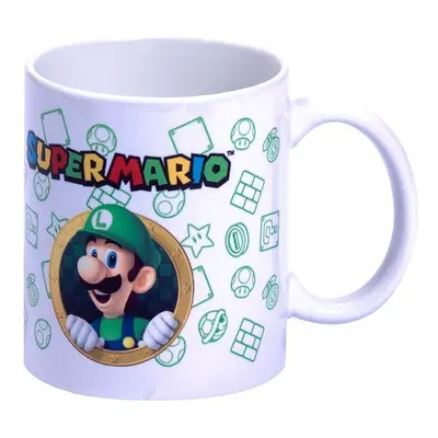 Nintendo Super Mario Bros Luigi Mug + Money box set