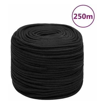 (black, mm/ m) Marine Rope Dock Coil Boat Line Polypropylene Rope Multi Sizes Multi Colours