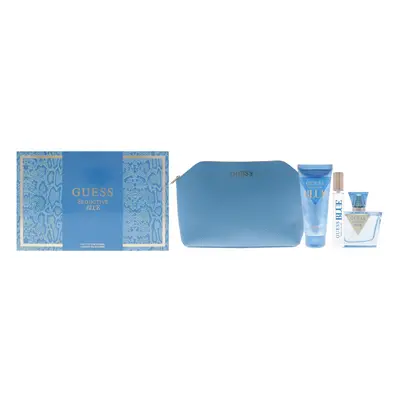 Guess Seductive Blue by Guess for Women - Pc Gift Set 2.5oz EDT Spray, 3.4oz Body Lotion, 0.5oz 