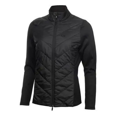 (UK 14, Black) Calvin Klein Womens Lago Hybrid Windproof Breathable Golf Jacket