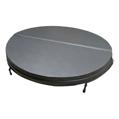 Happy Hot Tubs Replacement Hot Tub Cover (1830mm Diameter Round Grey)