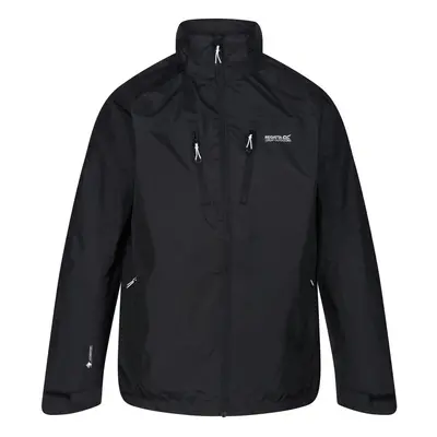 (L, Black) Regatta Mens Calderdale V Waterproof Jacket