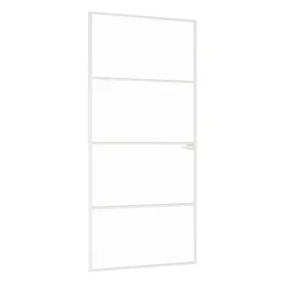 (white, x 201.5 cm/3 horizontal bars) vidaXL Interior Door Inner Internal Door Panel Tempered Gl