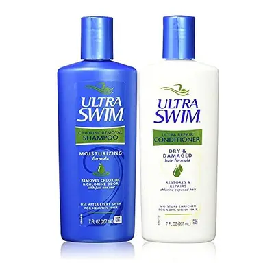 UltraSwim Shampoo and Conditioner Set. Moisturising Formula. Removes Chlorine and Chlorine Odour