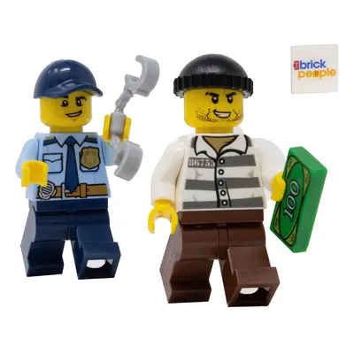 LEGO City: Police Officer Minifigure Chasing Thief