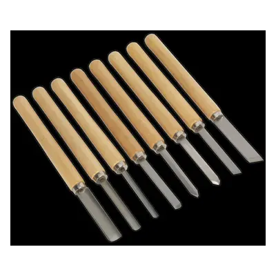 Wood Turning Chisel Set 8pc