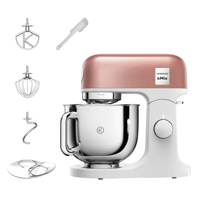 Kenwood kMix Metallics KMX760API Stand Mixer Apricot Pink, 1000W