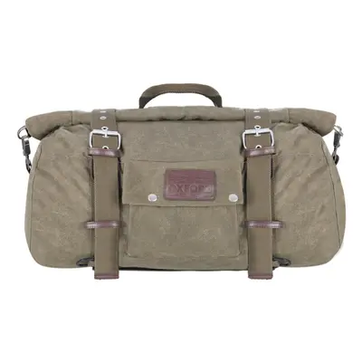 Oxford Heritage Motorcycle Roll Bag Khaki 30L