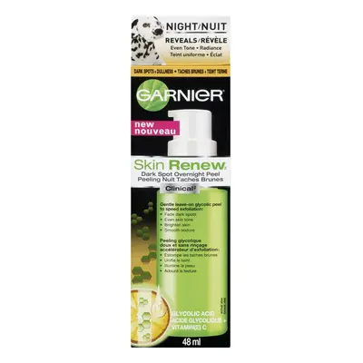 Garnier Skin Renew Clinical Dark Spot Overnight Peel 1.6 Fluid Ounce