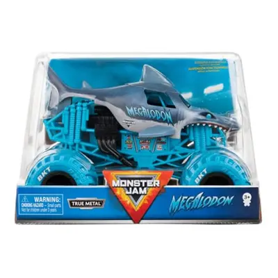 Die Cast Truck Monster Jam Megalodon, Nitro Neon Series 1:24 Scale