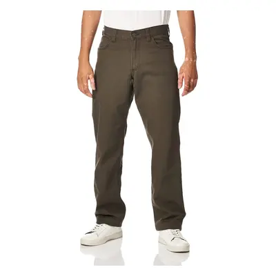 Carhartt Men's Rugged Flex Rigby Five Pocket Pant Dark Coffee 36W X