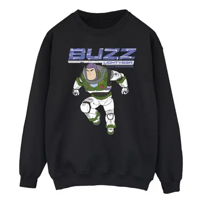 (L, Black) Disney Mens Lightyear Buzz Jump To Action Sweatshirt