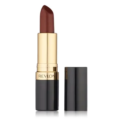 Revlon Super Lustrous Lipstick with Vitamin E and Avocado Oil, Pearl Lipstick in Brown, coffee B