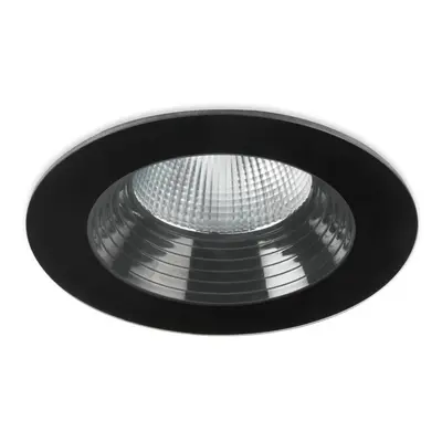 Leds-C4 Dako - Outdoor LED Recessed Downlight Black 17.5cm 1850lm 3000K IP65