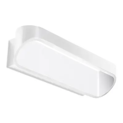 Leds-C4 Oval - LED Light Up & Down Wall Light White